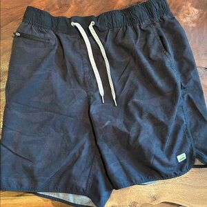 Vuori Black Camouflage 7” Shorts